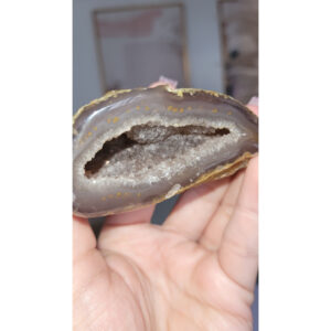 Geodo de Ágata Pedras Naturais Cristais